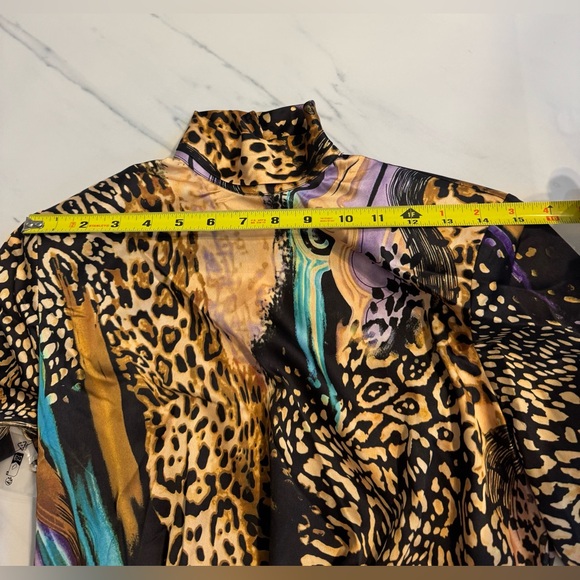 Guess by Marciano Purfecrion Print Dress Night Train Animal Size US 2/ EU 38 NWT - Picture 13 of 16